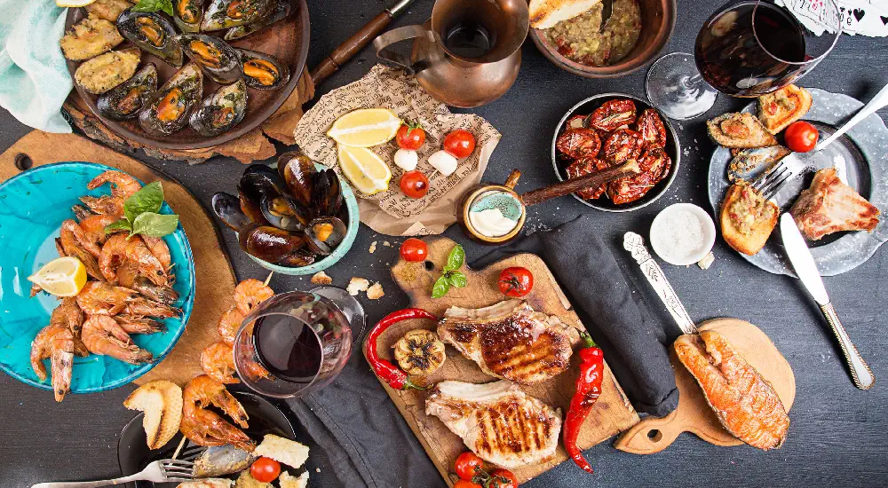 Desert Safari Dubai Dinner Menu