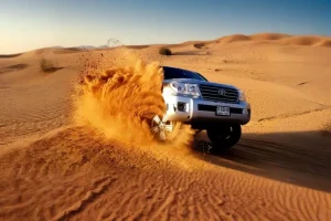 evening desert safari in Dubai