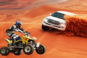 desert safari with quad bike