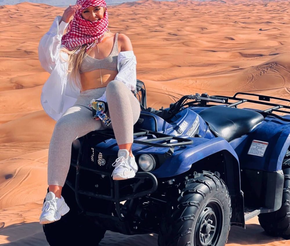 vip desert safari with quad bike abudhabi